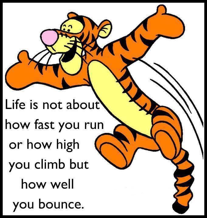 Yoddler - Life is not about how fast you run or how high you climb but how  well you bounce. Wisdom Life Funny Quote